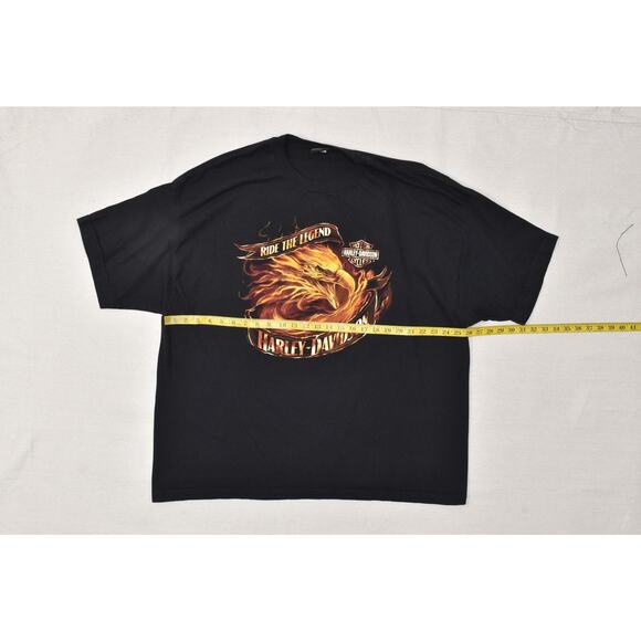 Vintage Harley-Davidson Phoenix Ride The Legend T-Shirt Men's Size 3XL Whiskey R - Picture 2 of 8